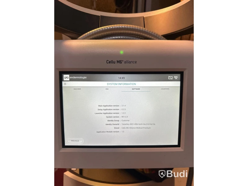 Skönhetsmaskin - LPG Cellu M6 Alliance - Endermologie