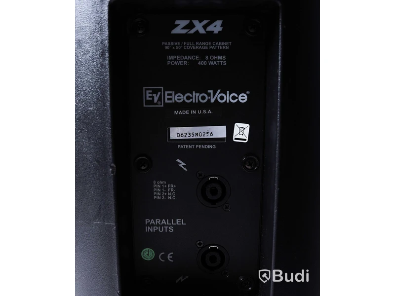 2 st högtalare - Electro Voice ZX4 15" 2-Way Speaker