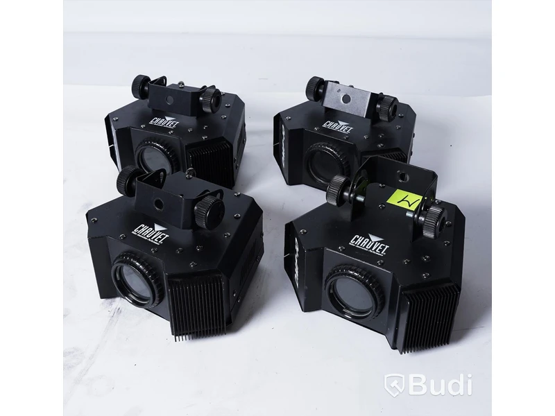 4 st scenljus - Chauvet DMF-10 Dimmable LED, OBS! säljs utan strömkabel