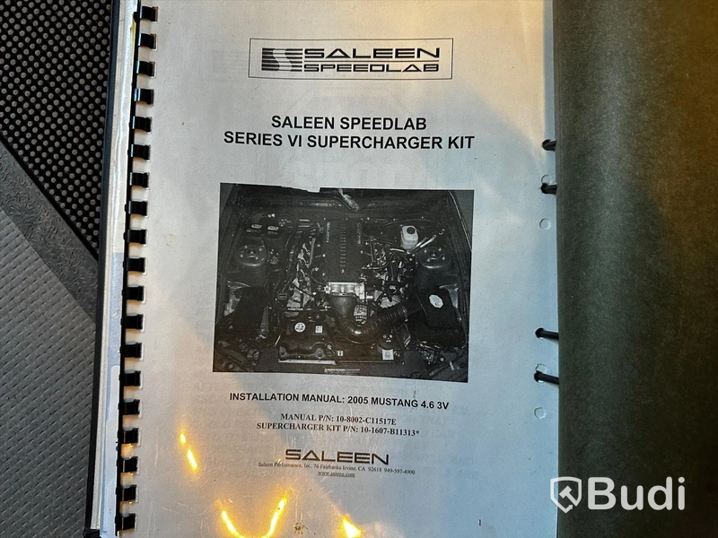 Ford Mustang GT Saleen Supercharger | 2006 | Nybesiktigad - EXPORT