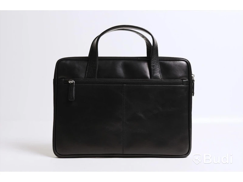 Datorväska i skinn 13 tum - Silkeborg, Black, dbramante1928 - NY - Ord. pris 870 kr