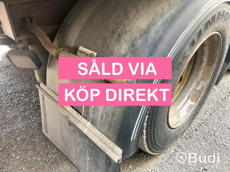 Släp NTM UTP-39L4 - 2005 Skåpsläp med öppningsbar sida- SÅLD