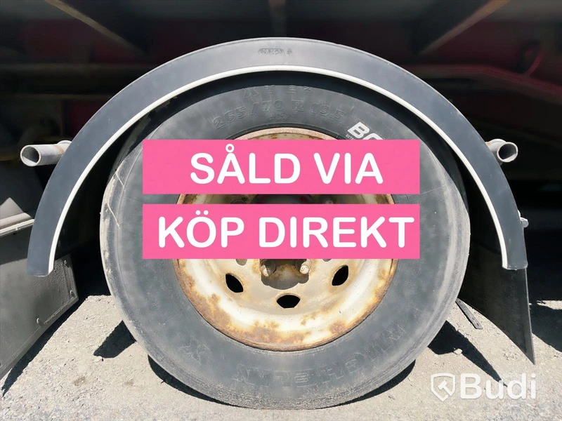 Släp NTM UTP-39L4 - 2005 Skåpsläp med öppningsbar sida- SÅLD