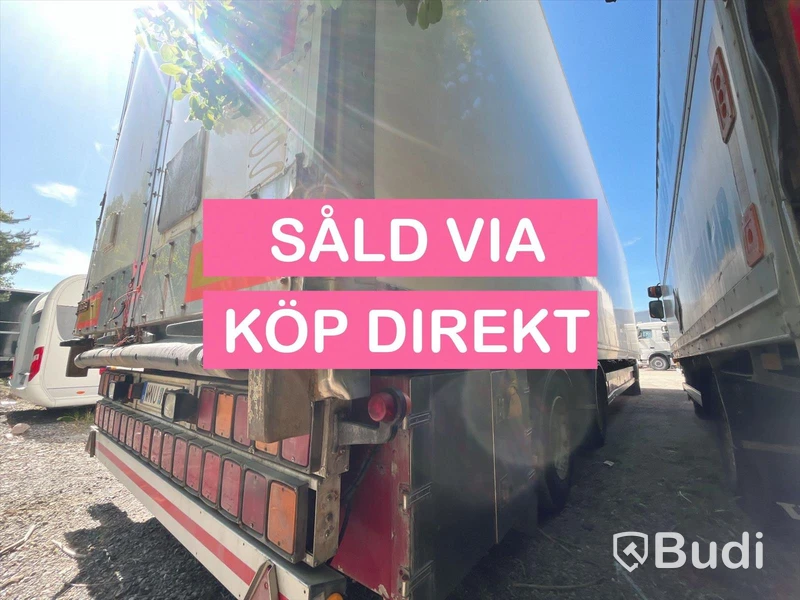 Släp NTM UTP-39L4 - 2005 Skåpsläp med öppningsbar sida- SÅLD