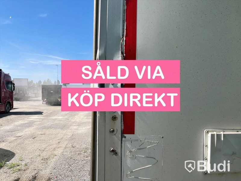 Släp NTM UTP-39L4 - 2005 Skåpsläp med öppningsbar sida- SÅLD