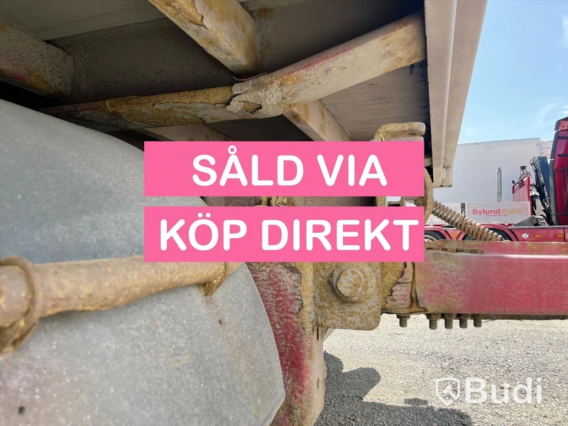 Släp NTM UTP-39L4 - 2005 Skåpsläp med öppningsbar sida- SÅLD