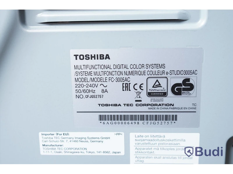 Skrivare Toshiba e-STUDIO3005AC
