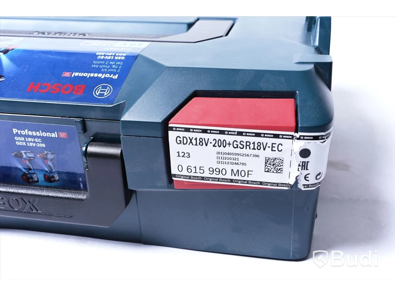 Bosch Verktygspaket GDX18V-200+GSR18v-EC. NY.
