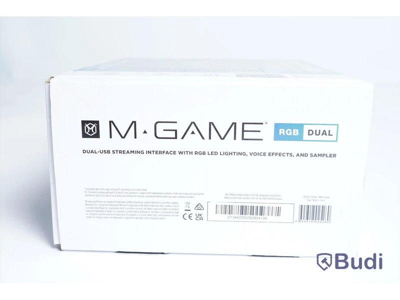 Streaming Interace M-Game RGB Dual