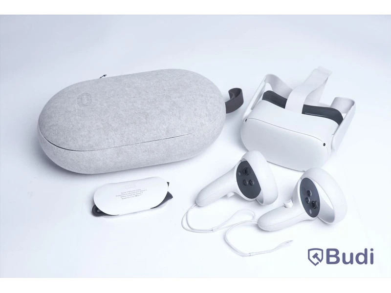 VR-headset Meta Quest 2, inkl skyddsväska, nypris ca 5000 kr