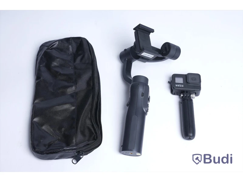 Go Pro 8 Black och mobee gimbal for smartphones