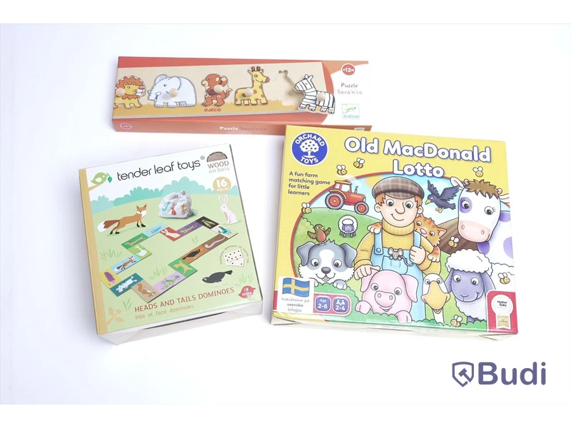 Diverse pussel och spel