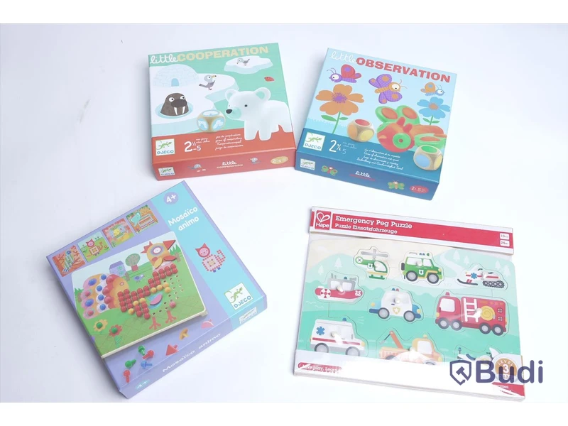 Diverse pussel och spel