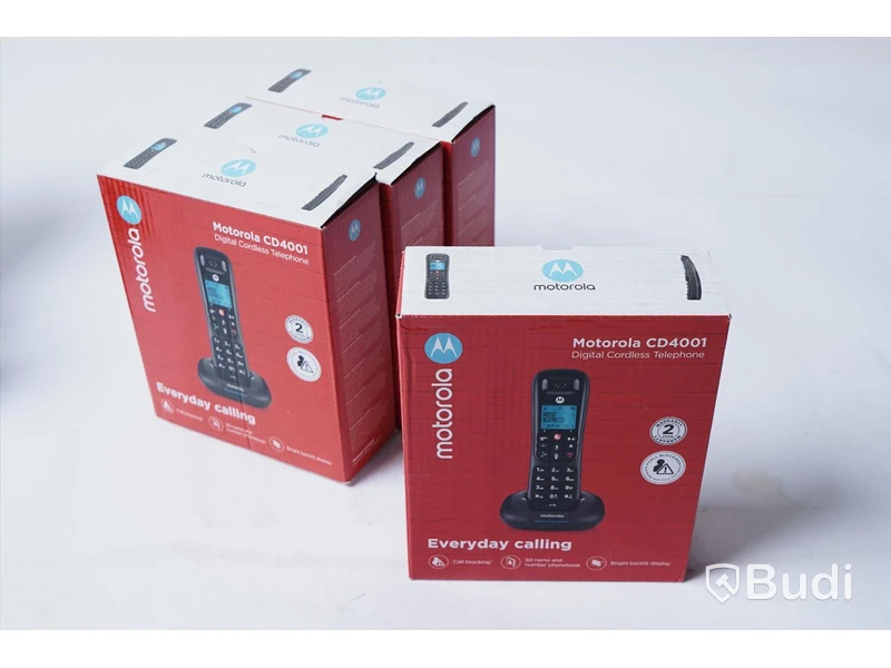4 st trådlösa telefoner - Motorola CD4001