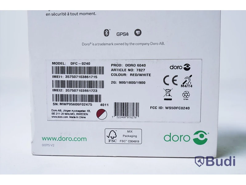 2 st telefoner - Doro 6040 samt Doro Comfort 1010