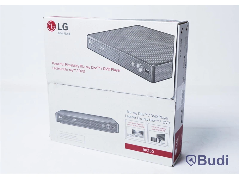 DVD-spelare - LG Powerful Playability Blu-ray/DVD Player, BP250
