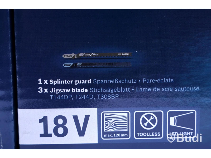 Sticksåg - Bosch Professional GST 18V-LI S. Nypris ca 2500 kr. Ny, Obruten förpackning.