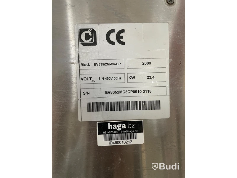 Pizzaugn, cuppone ovens, EV835/2M-C5-CP, 2009, Dia. 210xH205 cm