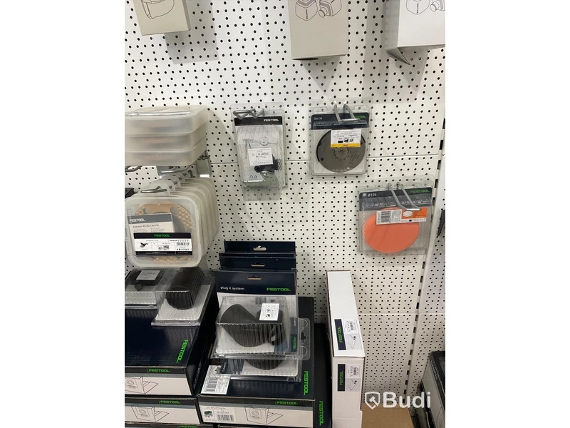 Parti med diverse verktygsdelar FESTOOL. Ord. pris: 44 075 kr exkl. moms