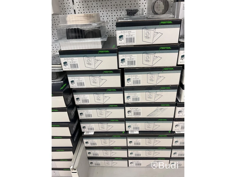 Parti med diverse verktygsdelar FESTOOL. Ord. pris: 44 075 kr exkl. moms
