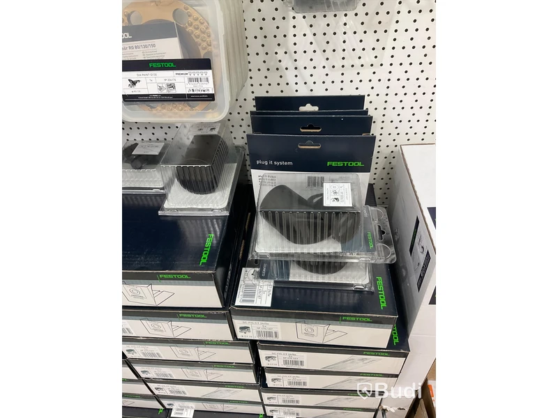 Parti med diverse verktygsdelar FESTOOL. Ord. pris: 44 075 kr exkl. moms