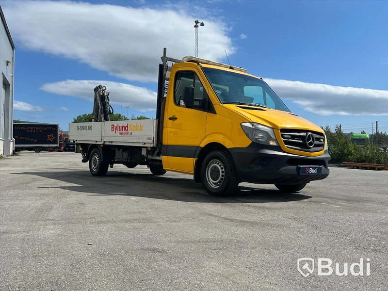 Lättlastbil kranbil Mercedes-Benz Sprinter | 2016 | Fassi micro 20