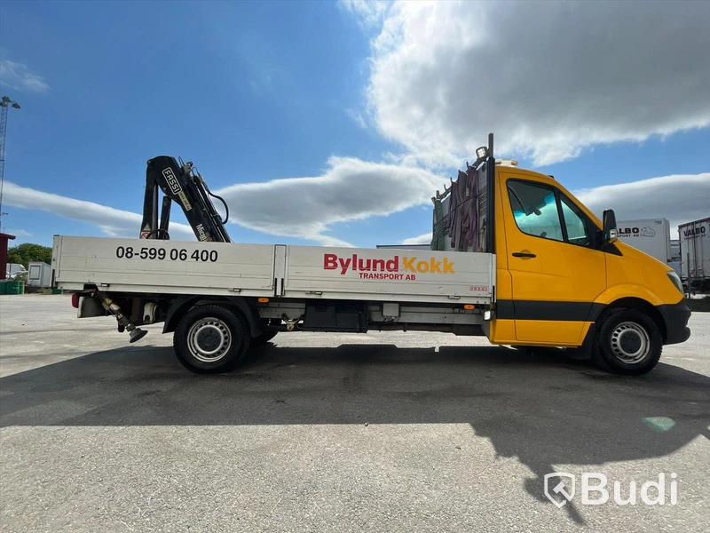 Lättlastbil kranbil Mercedes-Benz Sprinter | 2016 | Fassi micro 20