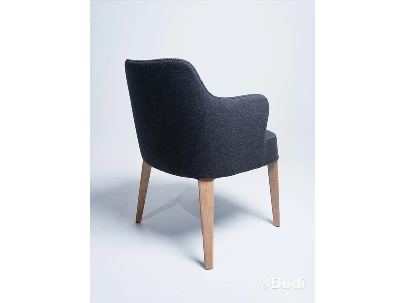 Stol - Maxalto Febo, sits i grå textil, ordpris: fr. 25.000 kr