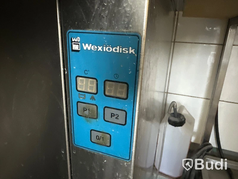 Weixödiskmaskin huvdiskmaskin WD 6E med in- och utmatningsbänk