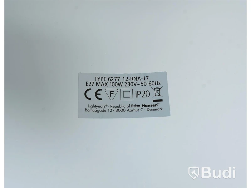 Taklampa - Fritz Hansen, Caravaggio P3, ordpris: 8.600 kr