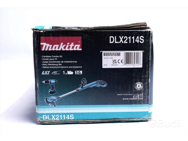 Slagborrmaskin & grästrimmer - Kombokit Makita DLX2114S. Nypris ca 2500 kr. Ny.