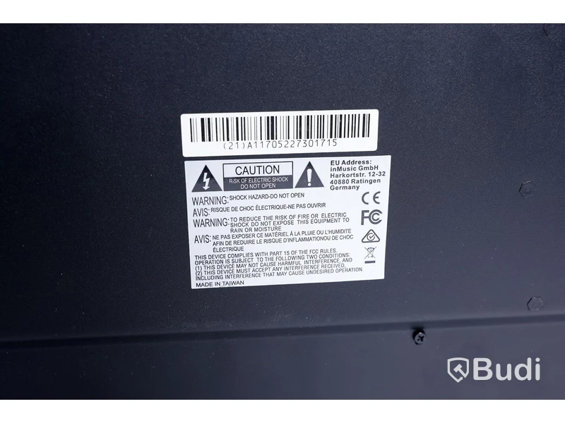 Multieffekt - Headrush Pedalboard Ink. Strömsladd och Softcase