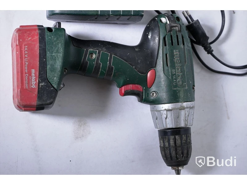 Skruvdragare Metabo BS 14.4 Li, batterier och laddare