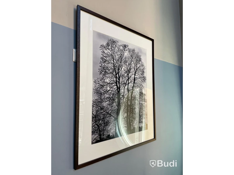 Inramad bild, Trädmotiv, 103x83 cm