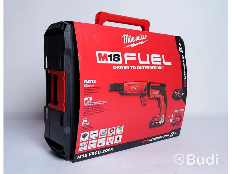 Skruvautomat - Milwaukee M18 FSGC-202X. Nypris ca 5.300 kr. Ny, Obruten förpackning.