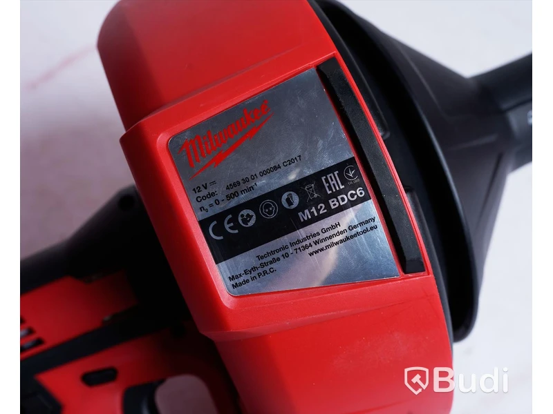 Avloppsrensare - Milwaukee M12 BDC6-0C. Nypris ca 2500 kr. Ny.