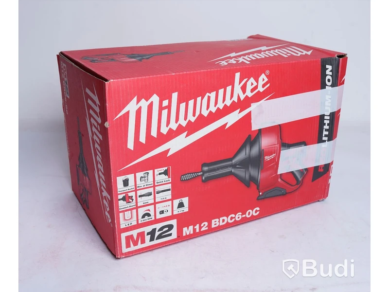 Avloppsrensare - Milwaukee M12 BDC6-0C. Nypris ca 2500 kr. Ny.