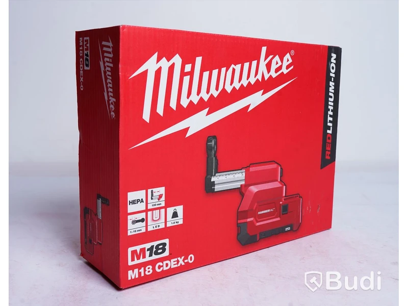 Dammutsug - Milwaukee M18 CDEX-0. Nypris ca 2000 kr. Ny, Obruten förpackning.