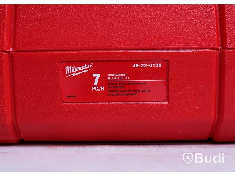 Borrsats - Milwaukee Contractors Selfeed Bit Set, 49220130, 7-delar. Nypris ca 3000 kr. Ny, Obruten förpackning.
