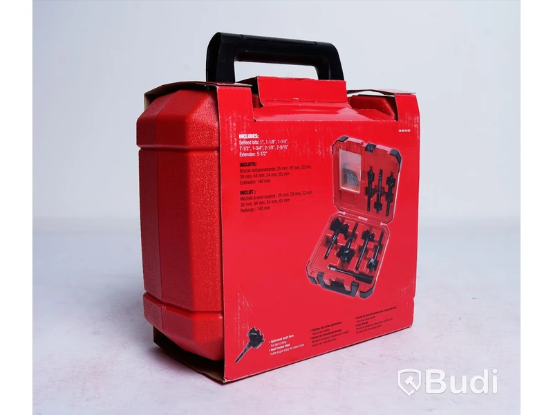 Borrsats - Milwaukee Contractors Selfeed Bit Set, 49220130, 7-delar. Nypris ca 3000 kr. Ny, Obruten förpackning.