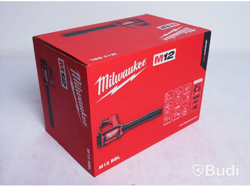 Lövblås - Milwaukee M12 BBL-0. Nypris ca 2500 kr. Ny, Obruten förpackning.