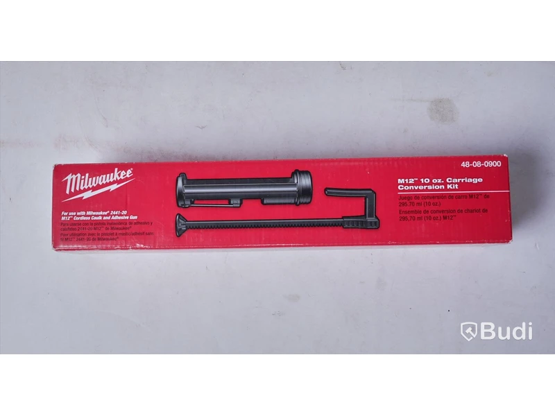 Conversion Kit - Milwaukee M12 10 oz Carrige Conversion Kit. Ny, Obruten förpackning.