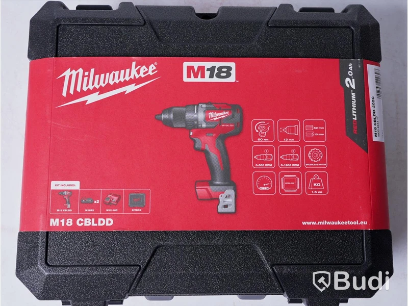 Borrskruvdragare - Milwaukee M18 CBLDD-0 Nypris ca 5500kr. Ny, Obruten förpackning.