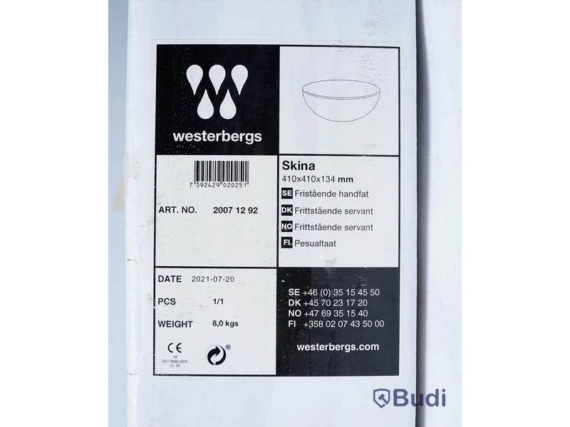 Handfat - Westerbergs Skina, porslin
