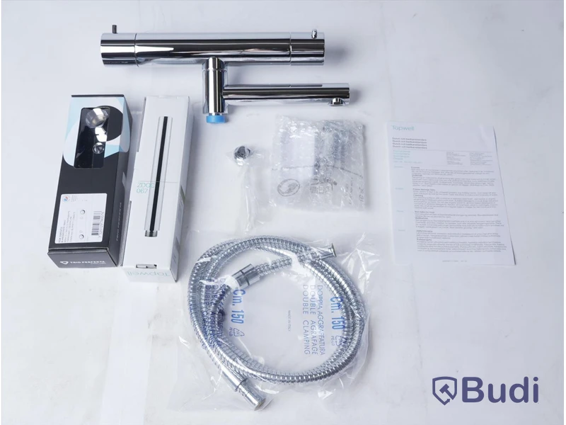 Dusch- och badkarsblandare - Tapwell EVM026-160 krom, nypris ca. 3000 kr.