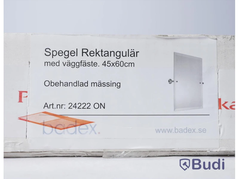 Spegel - Badex Haga spegel 60X45 cm, mässing