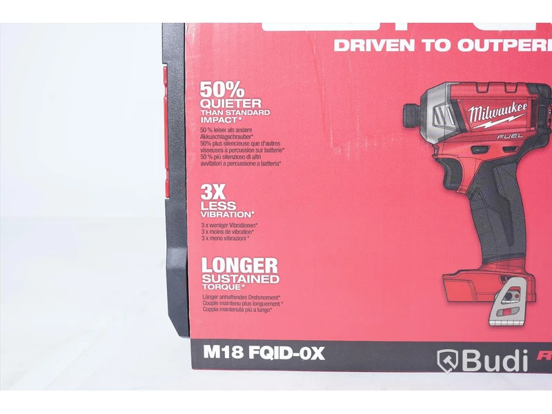 Slagskruvdragare Milwaukee M18 FQID-0X utan batteri och laddare, Nypris ca 3500kr. Ny, Obruten förpackning.