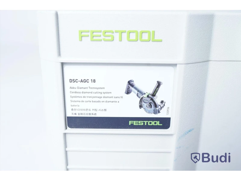 Diamantkap Festool DSC-AGC 18 FH, Nypris ca 3999kr, NY