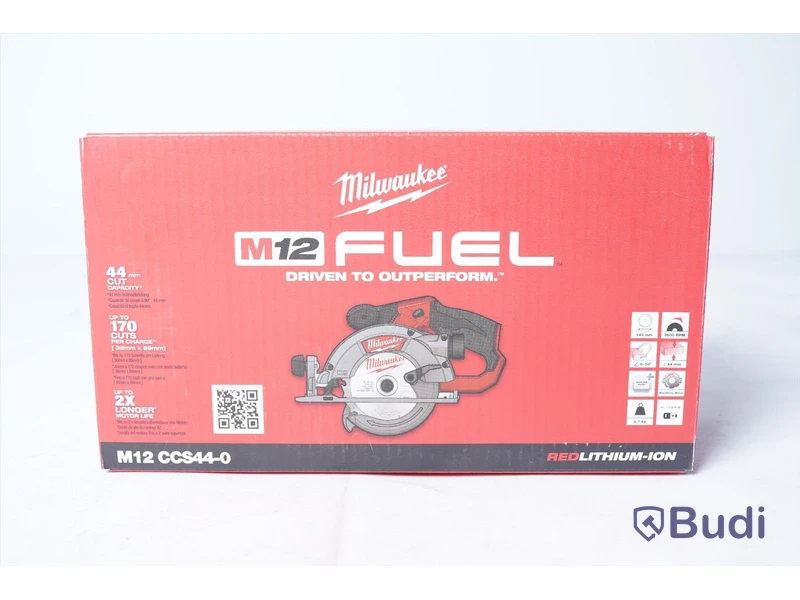 Cirkelsåg Milwaukee M12 CCS44-0 utan batteri och laddare, Nypris ca 2500kr. Ny, Obruten förpackning.