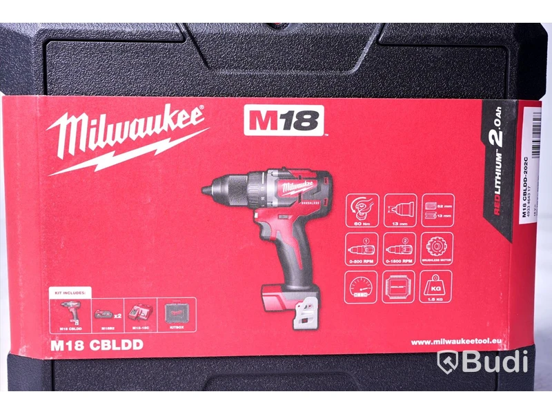 Borrskruvdragare - M18 CBLDD-202C. Nypris ca 3000 kr. Ny.